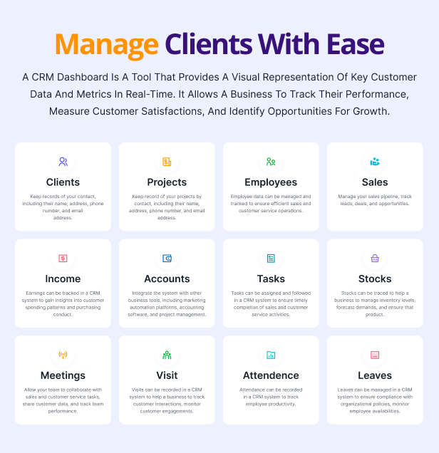 Onest CRM - Multiple Platform CRM Mobile Application