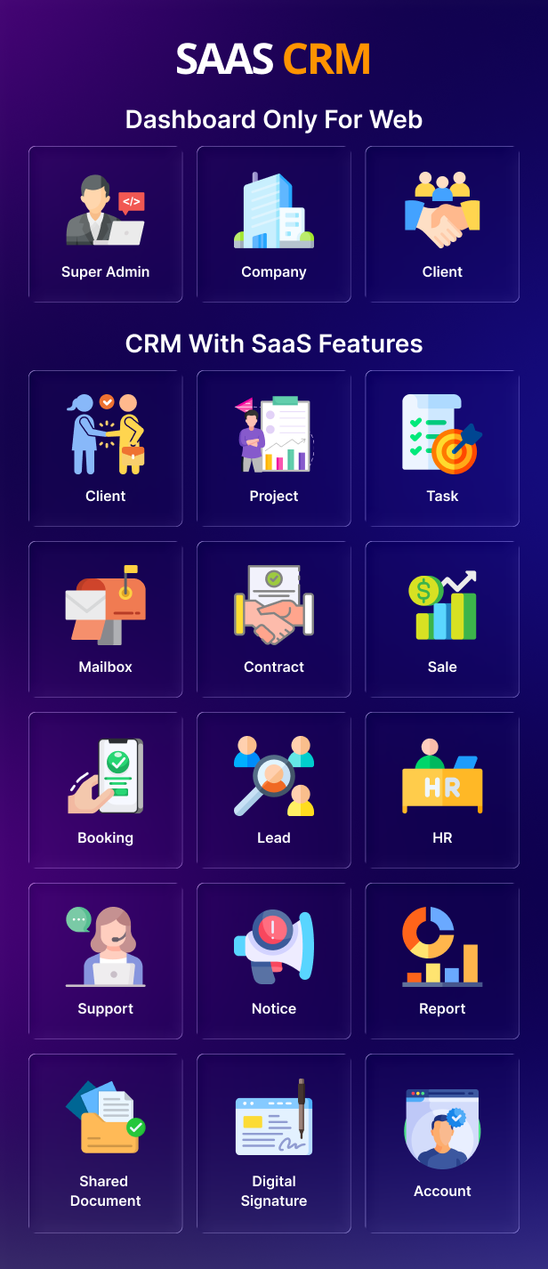 Onest CRM - Multiple Platform CRM Mobile Application