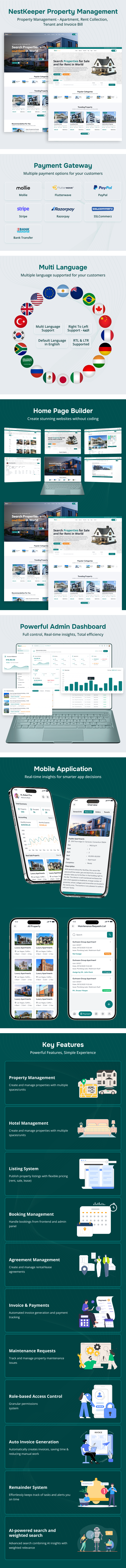 NestKeeper - Hotel, Resort & Property Management System with Booking & Rental