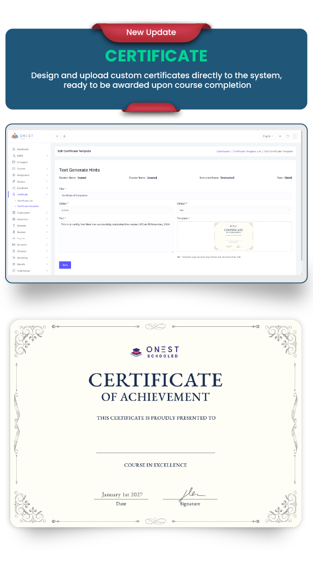 Onest Schooled - School Management System Laravel Script